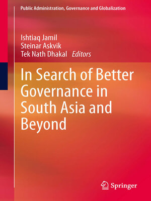 cover image of In Search of Better Governance in South Asia and Beyond